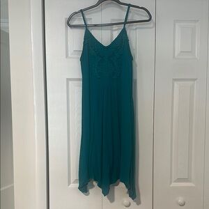 Xhilaration Teal Mini Dress